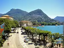 Lugano, Sicht in Richtung Monte Br� - 25.06.2011