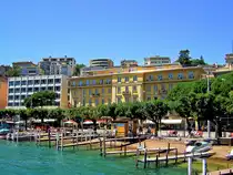 Lugano, Hotel Walter, Piazza Rezzonico 7, direkt an der Seepromenade. Familienbetrieb in 4. Generation, seit 1888 - 25.06.2011
