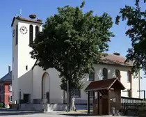 Eckartsweier, die evangelische Kirche, Mai 2020