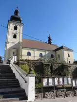 Blansko / Blanz, Barockkirche St. Martin, erbaut von 1672 bis 1691 (01.08.2020)