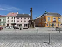 Litovel / Littau, Pests�ule von 1724 am Namesti Premysla Otakara (01.08.2020)