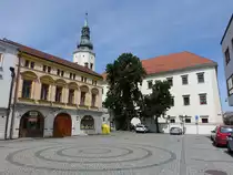 Hranice na Morave / M�hrisch Wei�kirchen, Renaissance Schloss, umgestaltet im 19. Jahrhundert (02.08.2020)