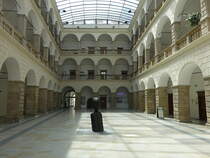 Hranice na Morave / Mhrisch Weikirchen, Arkadenhof im Renaissance Schloss (02.08.2020)