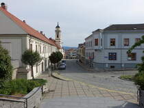 Uhersky Brod / Ungarisch Brod, Huser in der Kaunikova Strae (02.08.2020)