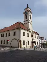 Uhersky Brod / Ungarisch Brod, Rathaus, erbaut von 1703 bis 1715 (02.08.2020)