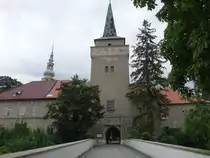 Tovacov / Tobitschau, Torturm zum Renaissance Schloss (03.08.2020)