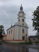 Starnov / Starnau, Pfarrkirche St. Nikolaus, erbaut von 1745 bis 1748 (03.08.2020)