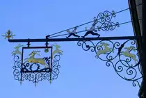 Kork, Gasthaus und Hotel  Hirsch , erbaut 1876, seit 1902 im Familienbesitz, Aug.2020