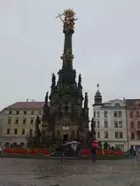 Olomouc / �lm�tz, Dreifaltigkeitss�ule am Horni Namesti, erbaut ab 1716 (03.08.2020)