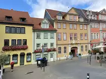 Wenigemarkt in Erfurt am 26. August 2020 in N�he der Kr�merbr�cke.