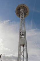 Der City Skyliner ist mit seiner Gesamthhe von 81 Metern der hchste mobile Aussichtsturm der Welt. Gesehnen am 27. August 2020.