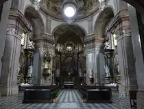 Kromeriz / Kremsier, barocker Innenraum der Piaristenkirche St. Johannes (04.08.2020)