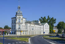 In der ab 1890 gebauten Villa wurde das Museum von Koszalin (Deutsch: Kslin) 1982 eingerichtet. Aufnahme: 16. August 2020.
