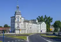 In der ab 1890 gebauten Villa wurde das Museum von Koszalin (Deutsch: K�slin) 1982 eingerichtet. Aufnahme: 16. August 2020.