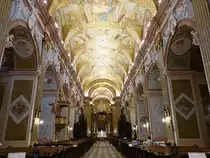 Velehrad / Welehrad, barocker Innenraum der Basilika Maria Himmelfahrt (04.08.2020)