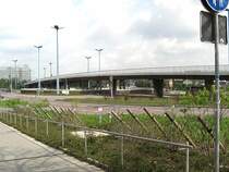 Hochstrasse �ber den Riebeckplatz