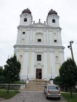 Velke Levare / Groschtzen, Pfarrkirche Maria Himmelfahrt, erbaut bis 1733 (05.08.2020)