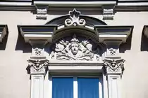 Klassizismus an der Wojska Polskiego (fr�her Bahnhofstra�e) in Słupsk (Stolp) in Hinterpommern. Aufnahme: 20. August 2020.