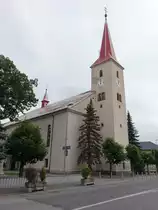 Tvrdosin / Turdoschin, kath. Dreifaltigkeitskirche, erbaut von 1766 bis 1770 (06.08.2020)