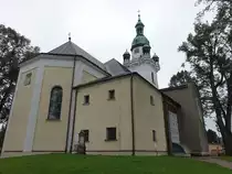 Trstena / Bingenstadt, kath. Pfarrkirche St. Martin, erbaut im 15. Jahrhundert, Umbau von 1710 bis 1747 (06.08.2020)