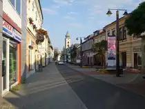 Liptovsky Mikulas / Sankt Nikolaus in der Liptau, Geb�ude in der Tranovskeho Stra�e (07.08.2020)