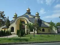Poprad / Deutschendorf, Griechisch-Kath. Kirche in der Ustecko Orlicka Stra�e (07.08.2020)