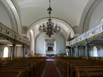 Brezno / Bries, klassizistischer Innenraum der Ev. Pfarrkirche (07.08.2020)