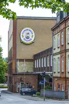 Flensburger Brauerei an der Ecke Munketoft/Schleswiger Stra�e in Flensburg-Rude. Aufnahme: 18. Juli 2020.