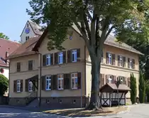 Bodersweier, das Alte Schulhaus, erbaut 1882, seit 1967 Gemeinschaftshaus f�r �rtliche Vereine, Aug.2020