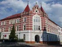 Banska Bystrica / Neusohl, Zakladna Schule in der Komenskeho Stra�e (07.08.2020)