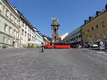 Banska Stiavnica / Schemnitz, Pests�ule am Dreifaltigkeitsplatz, erbaut von 1759 bis 1764 (08.08.2020)