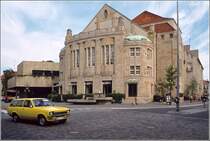 Osnabrck. Das Stadttheater Ende der 1970er Jahre. Scan vom Dia.