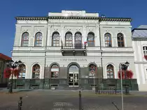 Rimavska Sobota / Gro�steffelsdorf, Geb�ude am Hlavni Namesti (29.08.2020)