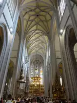Kosice / Kaschau, f�nfschiffiger Innenraum des Doms St. Elisabeth (30.08.2020)