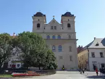 Kosice / Kaschau, barocke Jesuitenkirche Hl. Dreifaltigkeit, erbaut von 1671 bis 1684 (30.08.2020)