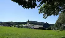 D�rlinbach, Blick von Norden auf den Ort im Schuttertal/mittlerer Schwarzwald, Juli 2020