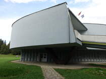 Svidnik / Oberswidnik, Militrgeschichtliches Museum zur Schlacht am Duklapass von 1944 mit groer frei zugnglicher Ausstellung mit schwerer Technik der beteiligten Armeen (31.08.2020)