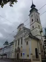 Presov / Esperies, Pfarrkirche St. Johannes, erbaut von 1753 bis 1754 (01.09.2020)