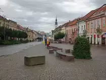 Presov / Esperies, historische Geb�ude am Hlavne Namesti (01.09.2020)