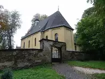 Fricovce / Friedrichsdorf, r�misch-katholische St. Bartholom�uskirche, erbaut bis 1734 (01.09.2020)