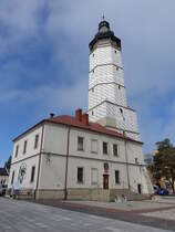 Biecz, Rathaus aus dem 16. Jahrhundert am Rynek Platz (03.09.2020)