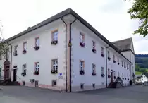 Oberried, das Rathaus der ca. 2900 Einwohner z�hlenden Gemeinde im s�dlichen Dreisamtal/Hochschwarzwald, Sept.2020