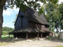 Lipnica Murowana, Holzkirche St. Leonhard, erbaut 1502 (03.09.2020)