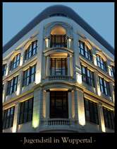 Altes Jugendstil/Grnderzeit-Kaufhaus in Wuppertal-Elberfeld. 