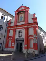 Krakau, Pfarrkirche St. Johannes in der Sw. Jana Stra�e, erbaut im 17. Jahrhundert (04.09.2020)