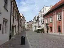 Krakau, historische H�user in der Kanonicza Stra�e (04.09.2020)