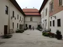 Krakau, Innenhof im Erzdi�zesanmuseum in der Kanonicza Stra�e (04.09.2020)