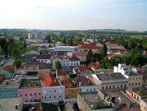  �ber den D�chern  in Richtung NordWest; 080516