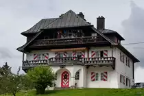 Ein sch�nes Haus in den Bergen. (Berchtesgaden, August 2020)