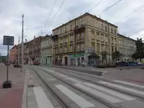 Krakau, Geb�ude an der Krakowska Stra�e im Stadtteil Kazimierz (04.09.2020)